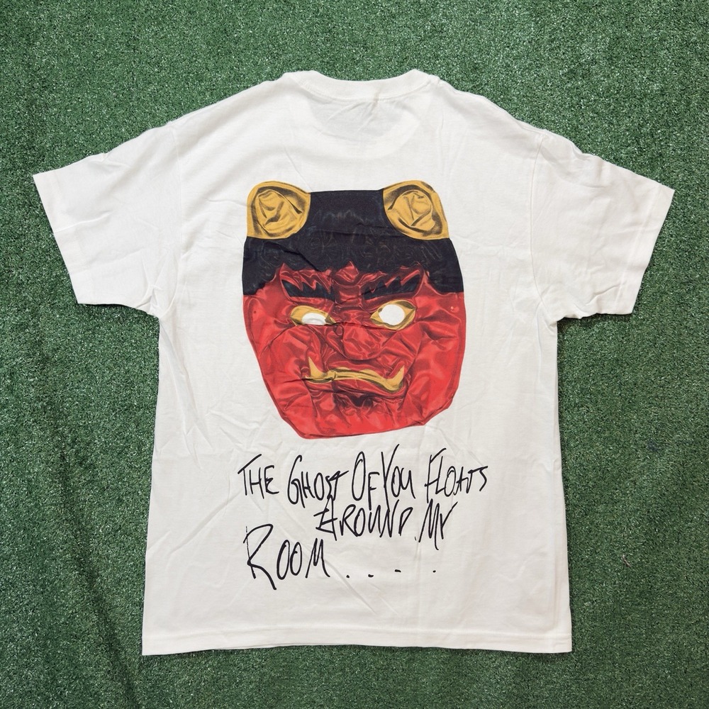 Official The Kid Laroi Parasites Mask Shirt Large White‎ TKL Graphics Tee New - Picture 5 of 5